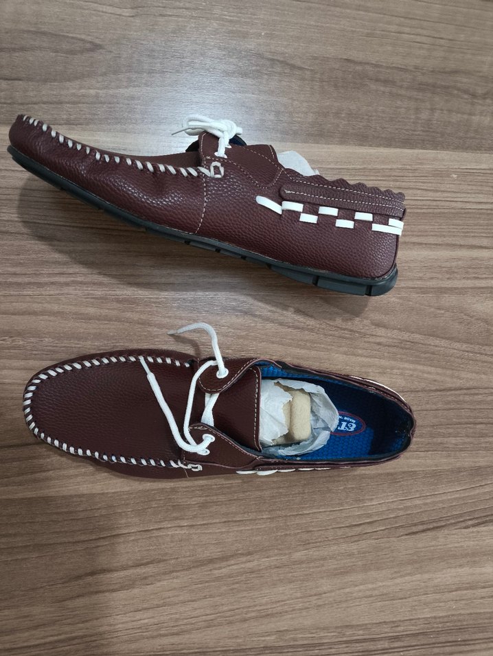 Kahverengi Bordo Erkek Klasik Ayakkabı - Görsel 3