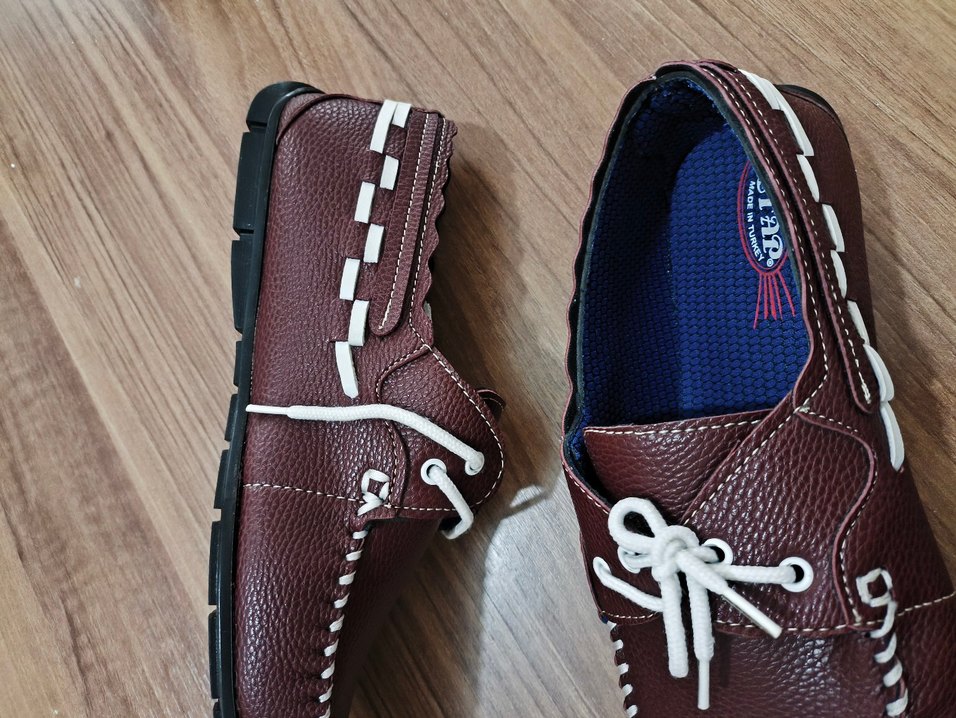 Kahverengi Bordo Erkek Klasik Ayakkabı - Görsel 2