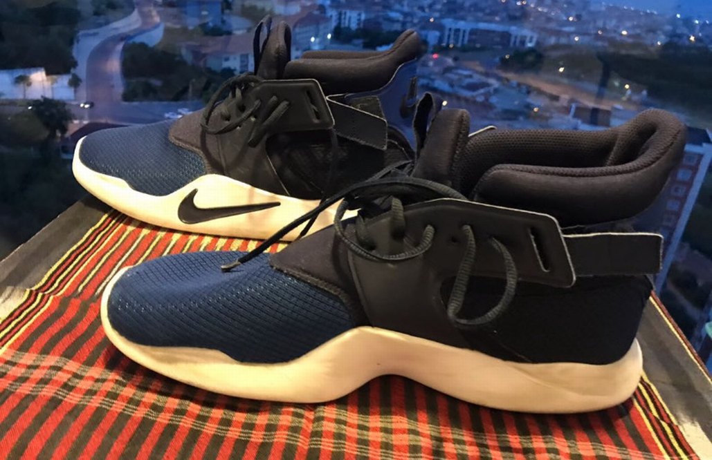 Nike orjinal Erkek Lacivert Spor Ayakkabı - Görsel 5