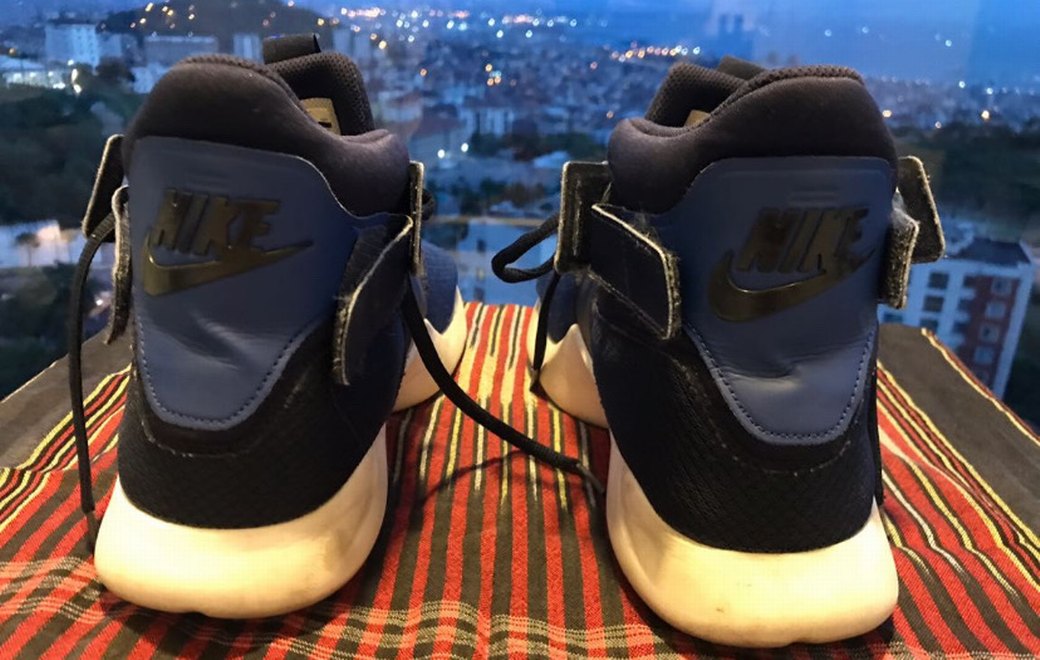 Nike orjinal Erkek Lacivert Spor Ayakkabı - Görsel 3