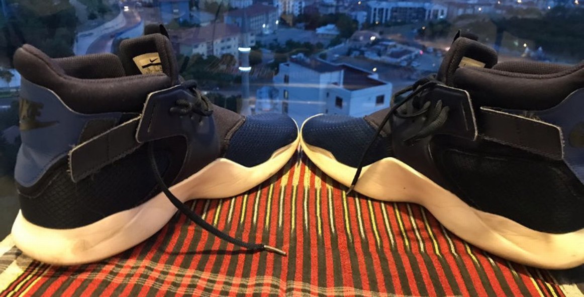 Nike orjinal Erkek Lacivert Spor Ayakkabı - Görsel 4