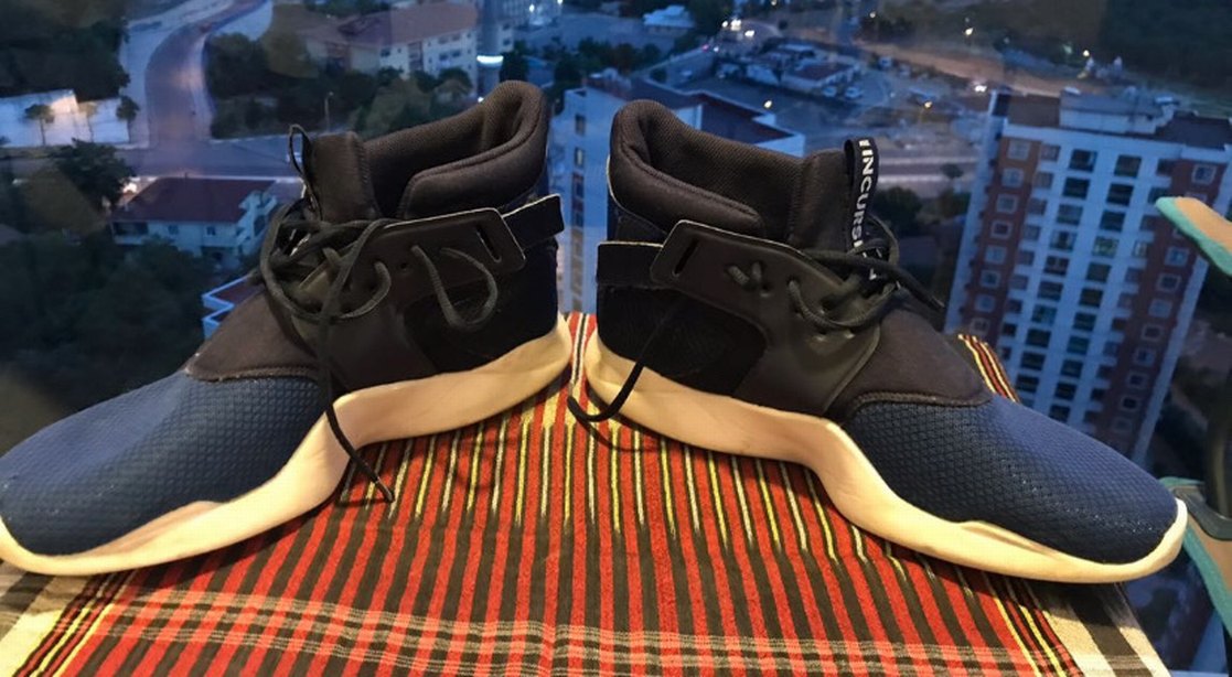 Nike orjinal Erkek Lacivert Spor Ayakkabı - Görsel 2