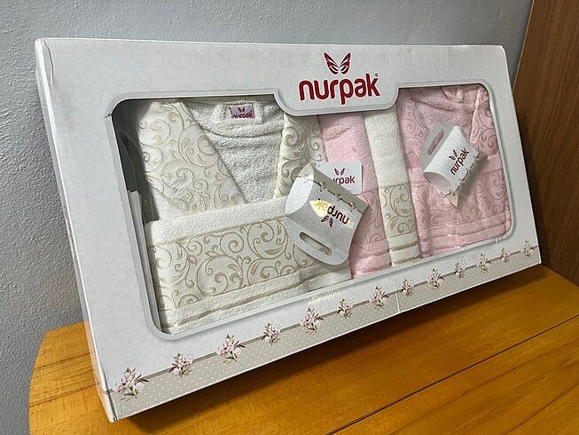 #SIFIR #NURPAK #BAMBOO #SERİES #10PARÇA AİLE #BORNOZ SETİ