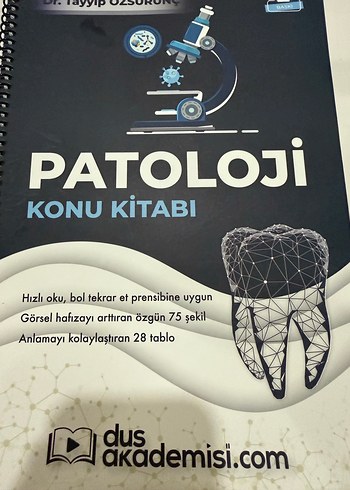 Patoloji Konu Kitabı - Görsel ve Tablo Destekli
