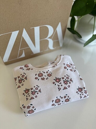 Zara Zara çiçek desenli takım