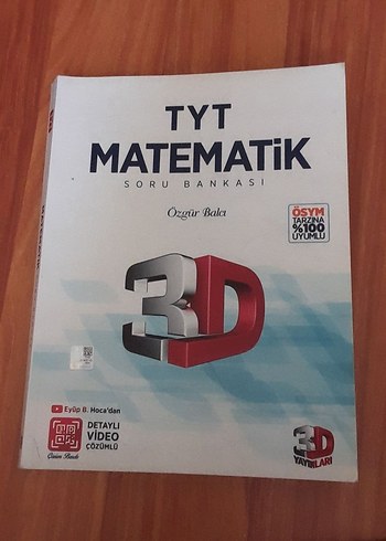 TYT Matematik Soru Bankası 3D Yayınları