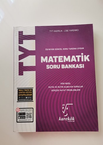 TYT Matematik Soru Bankası - Karekök Yayınları