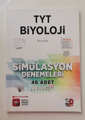 TYT Biyoloji Simülasyon Denemeleri
