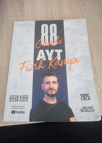2025 AYT Fizik Kampı Sınav Hazırlık Kitabı