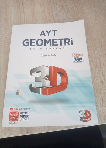 AYT Geometri Soru Bankası 3D Yayınları