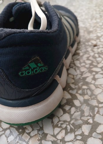 Mavi Gri Erkek Spor Ayakkabı Cırt Cırtlı - Görsel 2