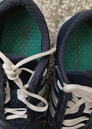 Mavi Gri Erkek Spor Ayakkabı Cırt Cırtlı - Görsel 12