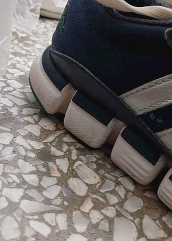 Mavi Gri Erkek Spor Ayakkabı Cırt Cırtlı - Görsel 10