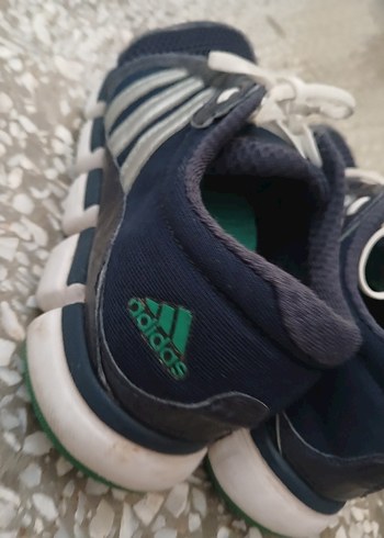 Mavi Gri Erkek Spor Ayakkabı Cırt Cırtlı - Görsel 14