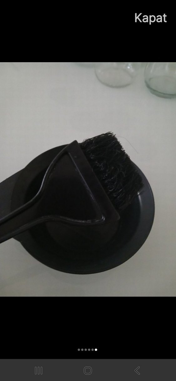 Siyah Saç Boyama Fırçası ve Karıştırma Kabı - Görsel 2