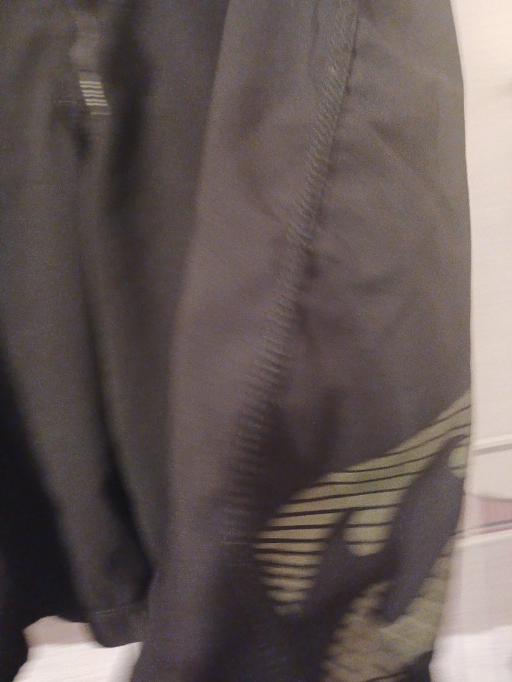 siyah Beli Kemerli Rahat Bermuda Şort - Görsel 5