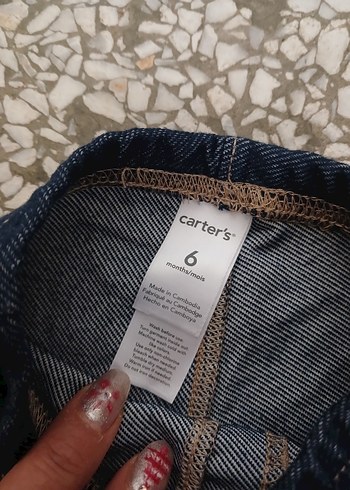 Kız Çocuk Elastik Bel Denim Tayt - Görsel 3