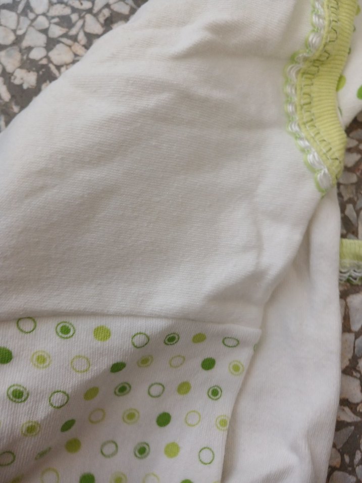 Uzun Kollu, Nakışlı Bebek Hastane Kıyafeti - Görsel 3