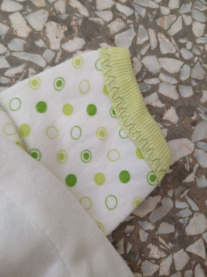 Uzun Kollu, Nakışlı Bebek Hastane Kıyafeti - Görsel 5