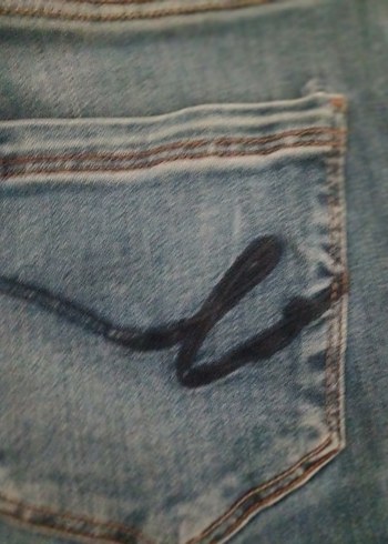 Kadın Mavi Denim Normal Boy Jean - Görsel 4