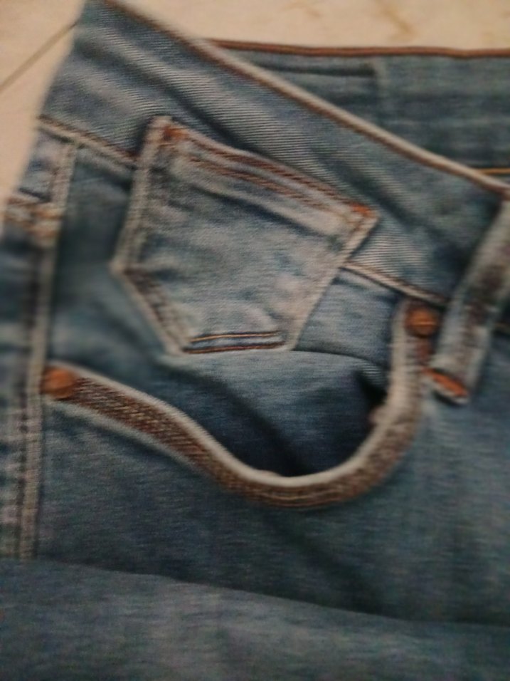 Kadın Mavi Denim Normal Boy Jean - Görsel 2