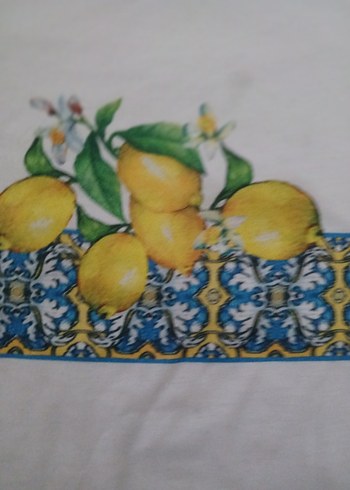 Kız Çocuk Baskılı Beyaz Tişört - Görsel 2