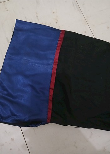 Uzun Siyah Gotik Mezuniyet Elbisesi - Görsel 4