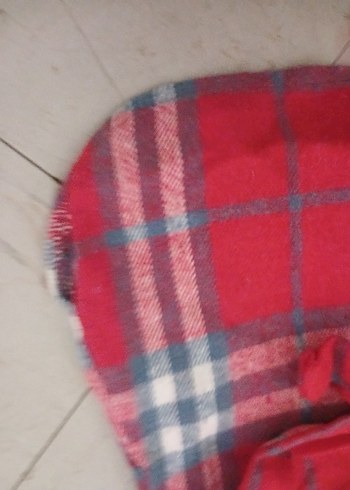 Kırmızı Kareli Uzun Kollu çocuk Gömlek - Görsel 6