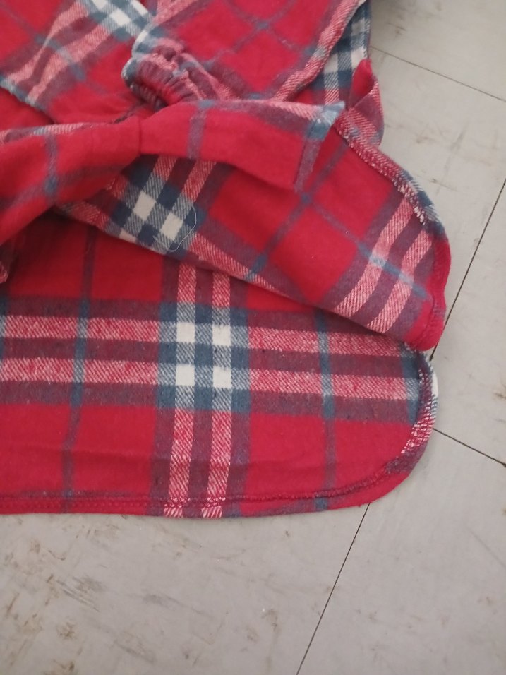 Kırmızı Kareli Uzun Kollu çocuk Gömlek - Görsel 2