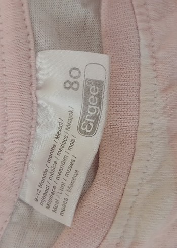 Kız Çocuk Pembe Baskılı Tişört - Görsel 6