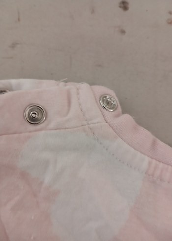 Kız Çocuk Pembe Baskılı Tişört - Görsel 8