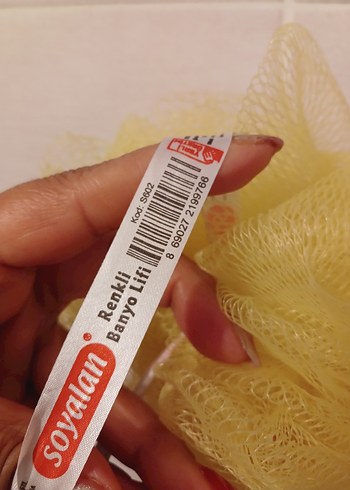 Sarı Banyo lifi - Görsel 5