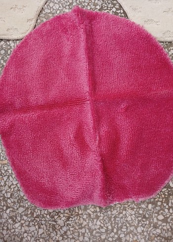 Nakışlı Pembe Banyo Paspas Seti - Görsel 7