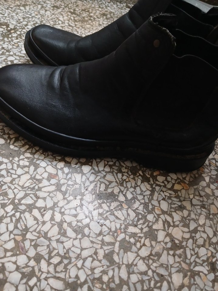 Tokalı Siyah Erkek Botu - Görsel 5