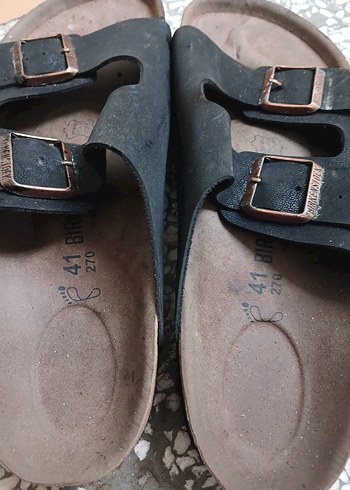 Kemerli Siyah Km Deri Terlik - Görsel 2