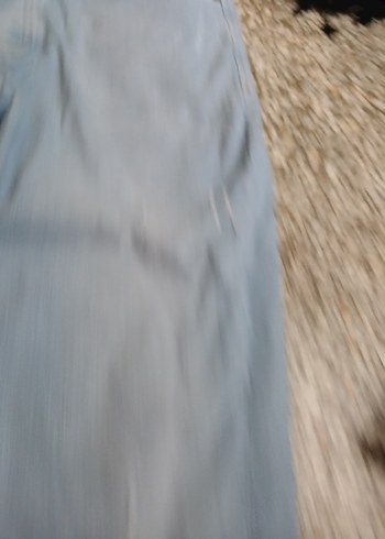 Mavi Düğmeli Rahat Kesim Kot Pantolon - Görsel 14