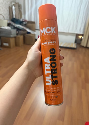 MCK Ultra Strong Saç Spreyi 400 ml - Görsel 3