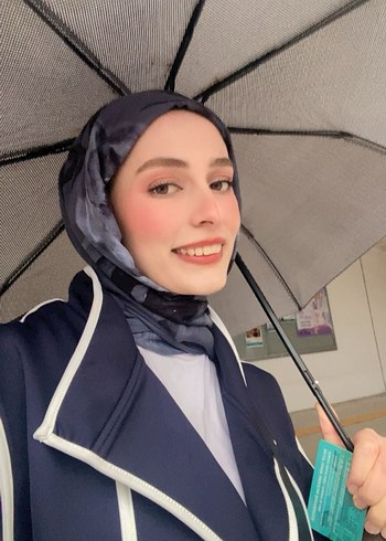 Lacivert Rengi Uzun Kollu Kadın Ceket - Görsel 4