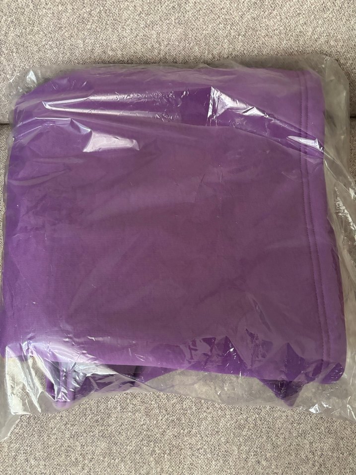 Mor polar içi yumoş battaniye - Görsel 4