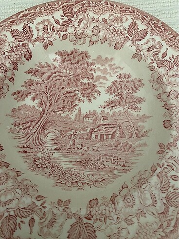  Beden English porselen vintage tabak