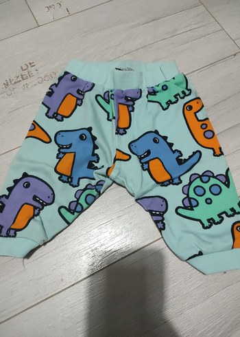 Renkli Baskılı Erkek Çocuk Polar Pantolon