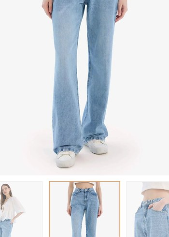 Mavi wide leg jean