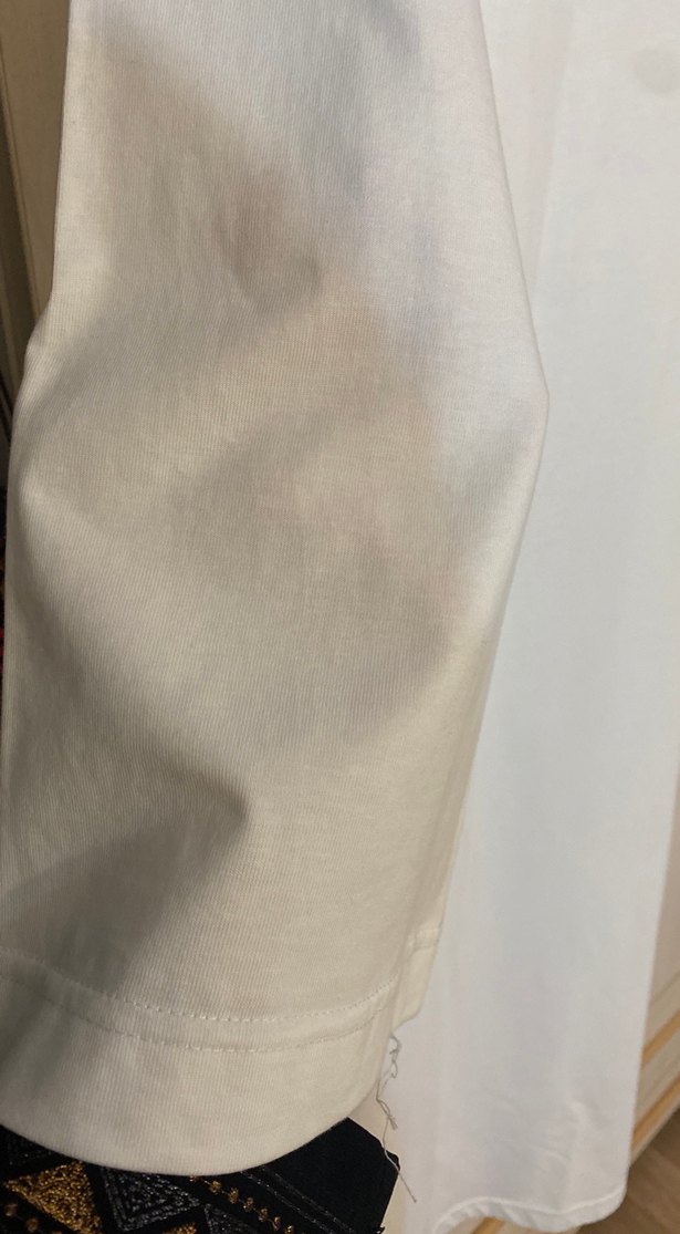 Manuka Oversize Pamuklu Beyaz Elbise - Görsel 5