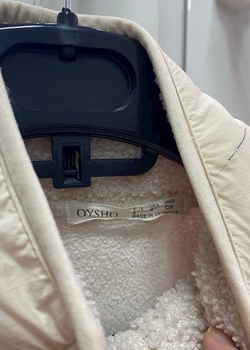 Oysho Krem Kadın Midi Boy Düğmeli Ceket - Görsel 7