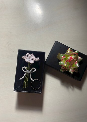 Kişiye Özel El Yapımı Boncuk Mini Buket - Görsel 9