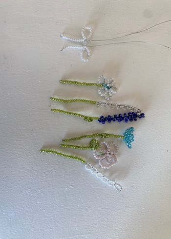 Kişiye Özel El Yapımı Boncuk Mini Buket - Görsel 3