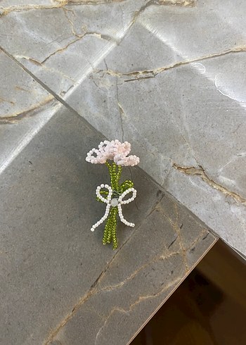 Kişiye Özel El Yapımı Boncuk Mini Buket - Görsel 6