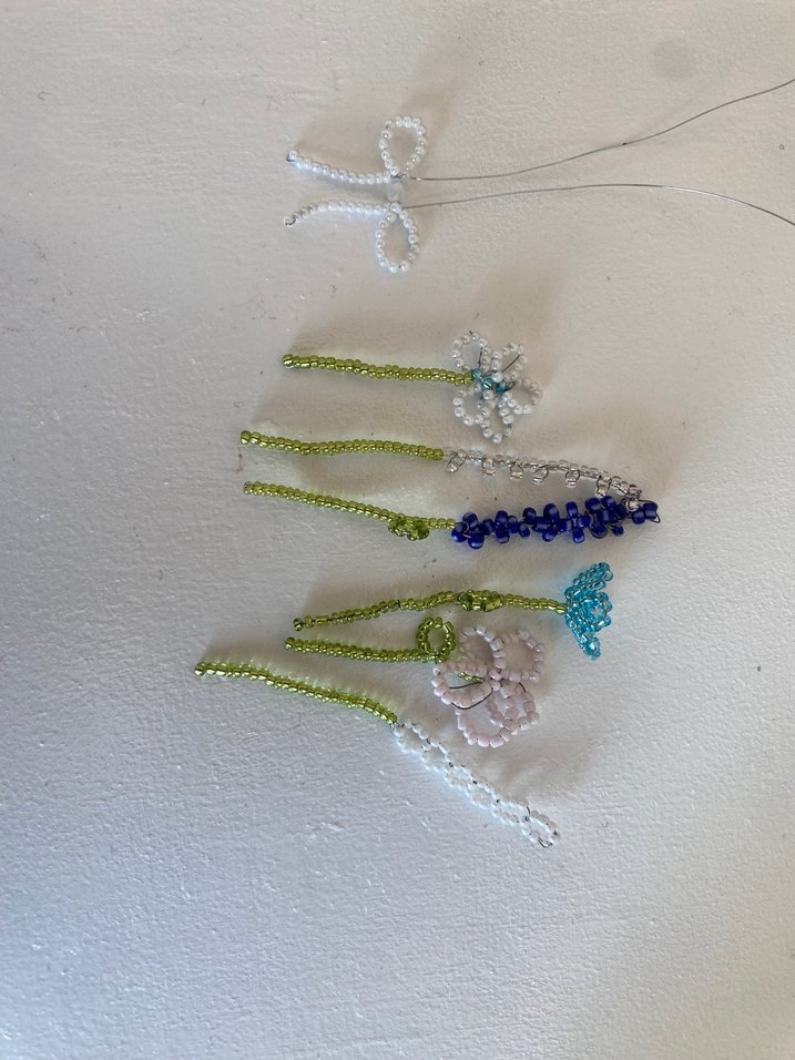 Kişiye Özel El Yapımı Boncuk Mini Buket - Görsel 3