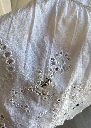 Beyaz Sırt Dekolteli Yazlık Elbise - Görsel 10