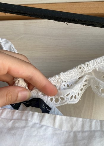 Beyaz Sırt Dekolteli Yazlık Elbise - Görsel 9